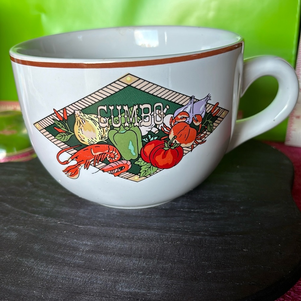 Vintage Gumbo Bowl